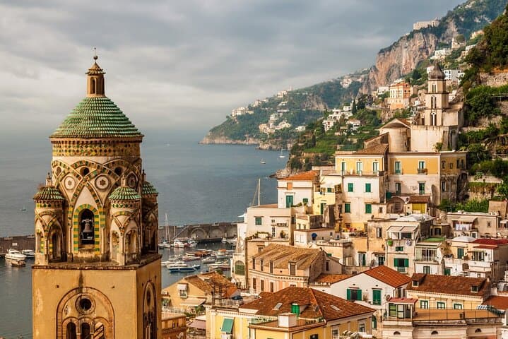 4-Day Amalfi Coast with Capri Boat Cruise, Pompeii & Herculaneum