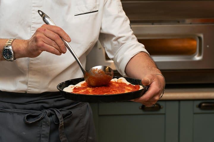 Pizza and Gelato Making Experience with Fine Italian Wine in Rome
