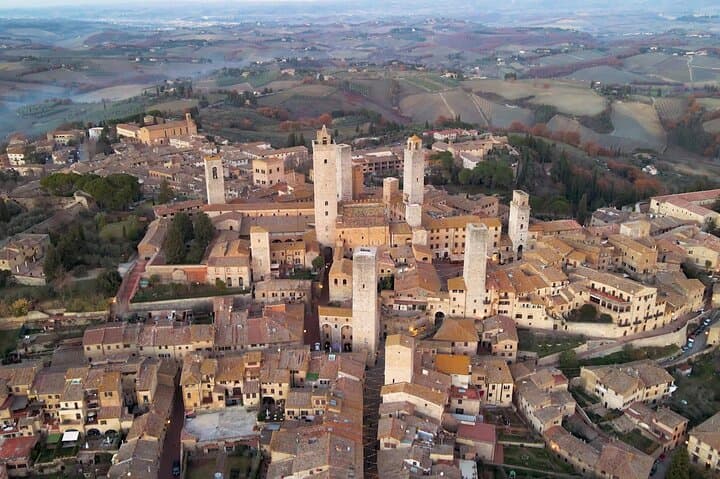 Private Excursion to Siena, San Gimignano and Chianti Landscapes