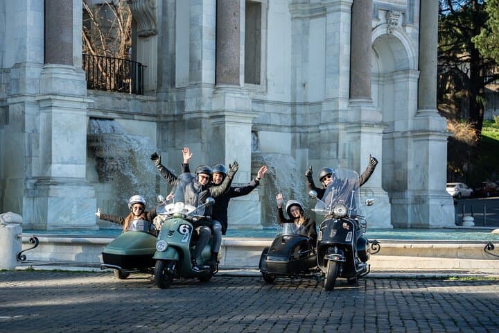 Explore Rome's hidden gems on three wheels