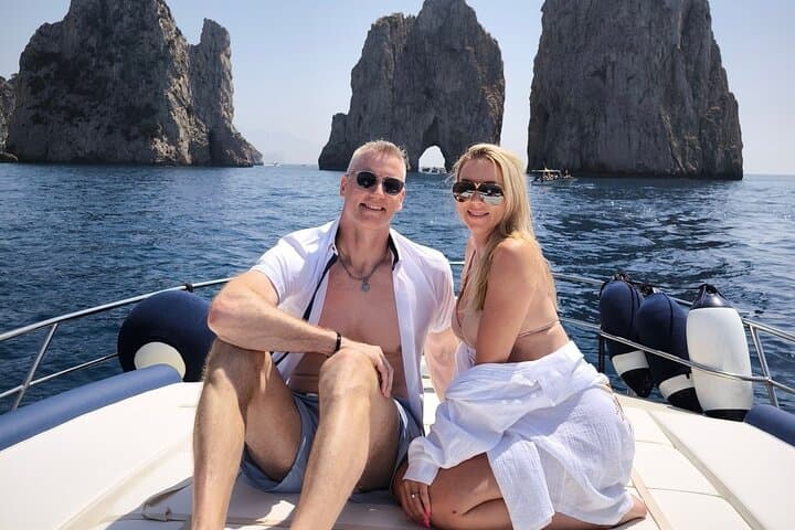 Exclusive Private Capri Boat Tour from Sorrento – Swim & Explore