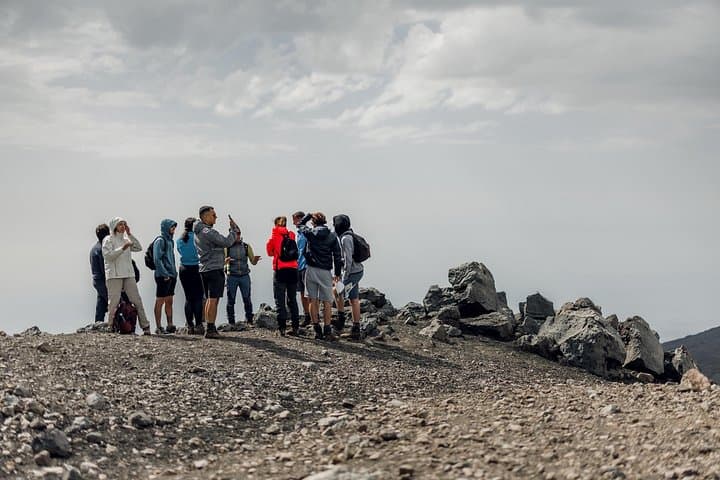 Etna Nord Piano Provenzana ascent by bus up to 3000mt