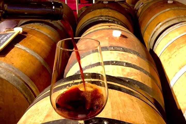 Taste our organic wine