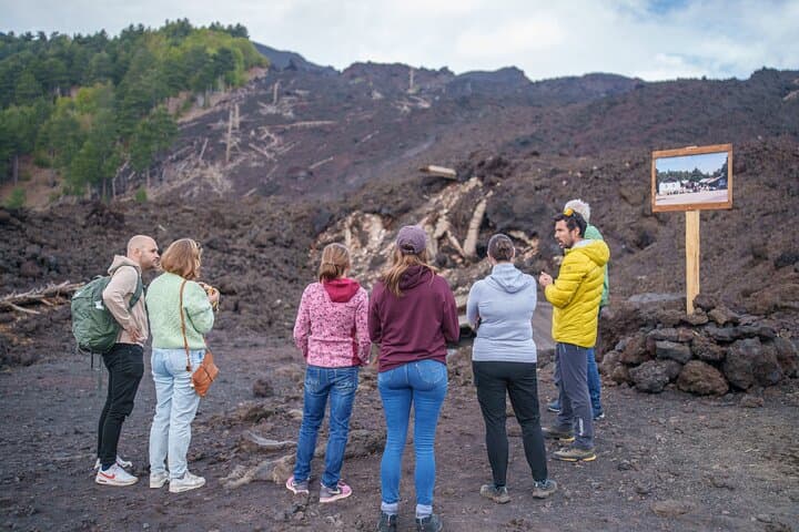 Etna North Tour with Pick up from Taormina Gardens and Letojanni