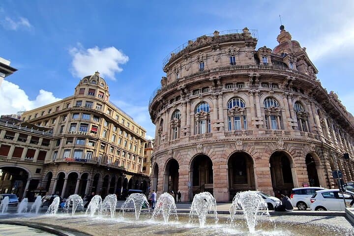 Genoa's city center
