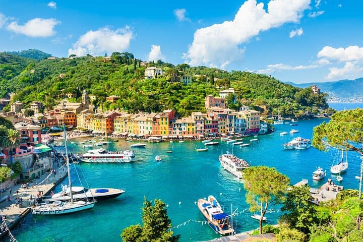 Portofino from above