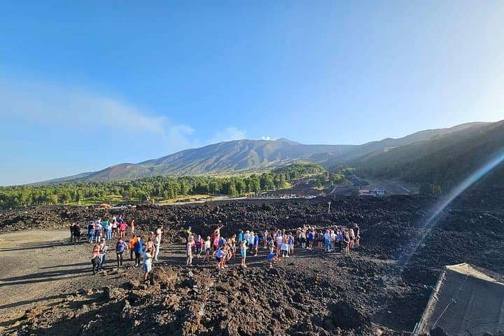 Etna Nord Piano Provenzana ascent by bus up to 3000mt
