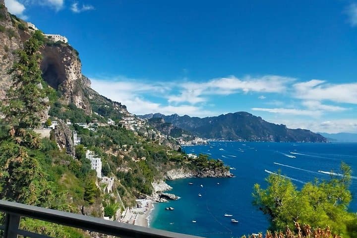 From Salerno or Naples Coastal Tour Ravello Amalfi Positano