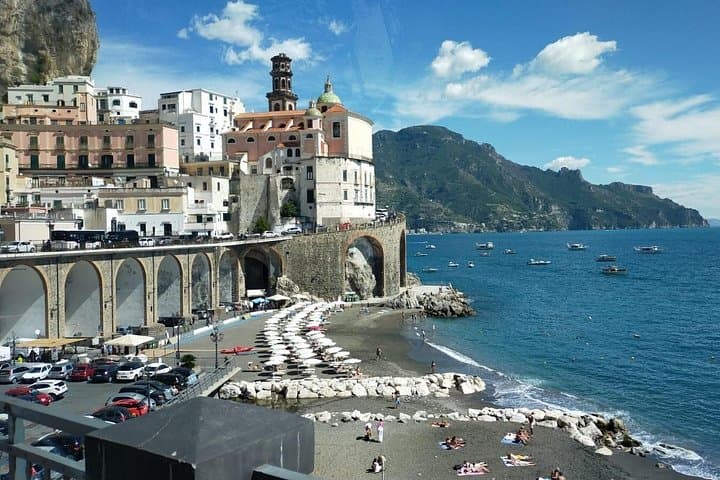 From Salerno or Naples Coastal Tour Ravello Amalfi Positano