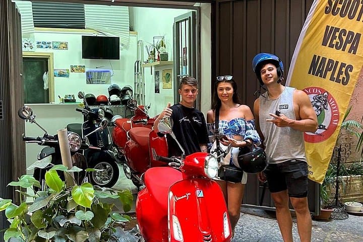 Vespa Naples rental