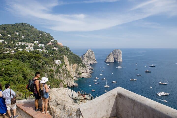 Capri Land and Sea Adventure: Small-Group Tour From Naples