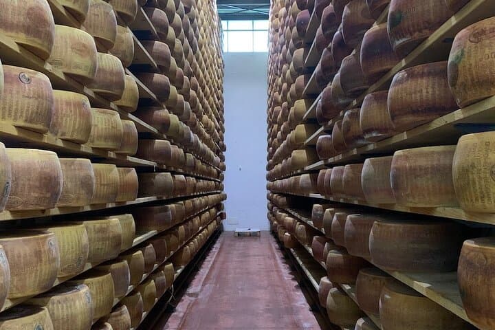 Parmesan Cheese and Balsamic Vinegar Tour with Ferrari Museum