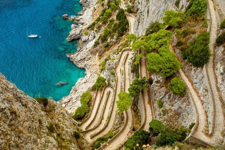 Capri Island Day Trip From Rome By Bus