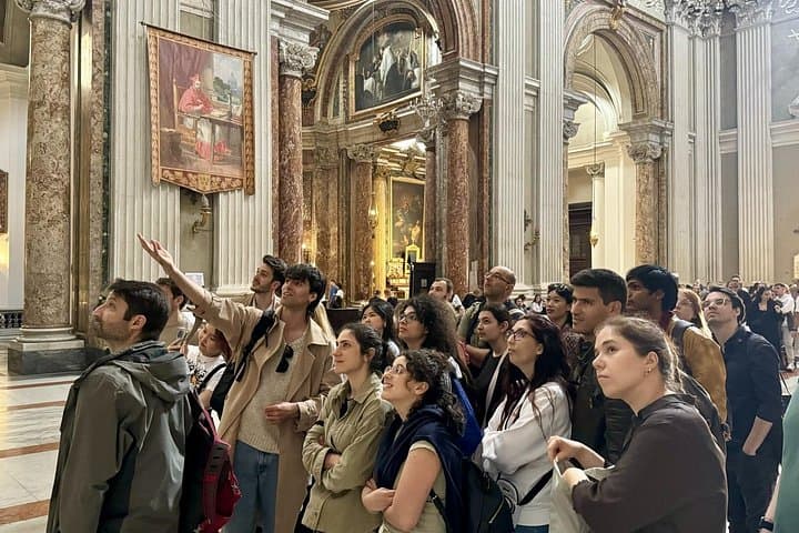 Contemplating Baroque optical illusions and frescoes