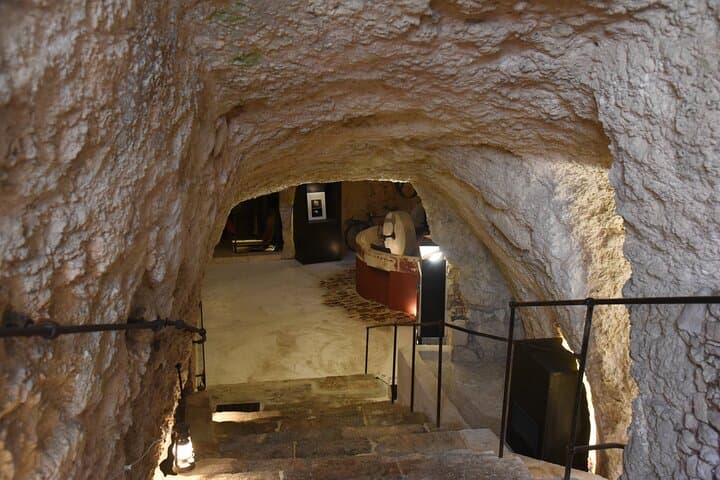 Stairs for the hypogeum