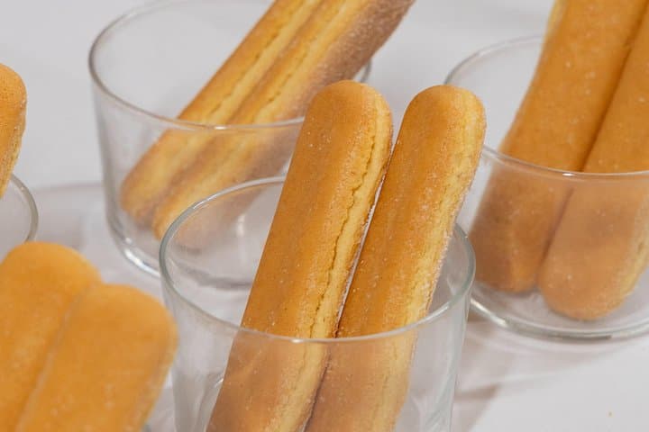 Ladyfingers ready for the tiramisù layers