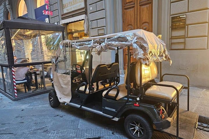 Private Florence Golf Cart Tour with Audio Guide