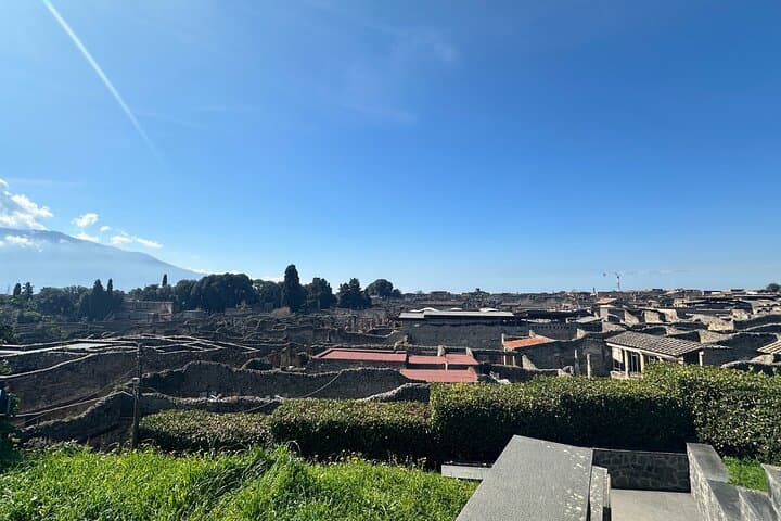 From Sorrento Pompeii Guided Tour Small Group
