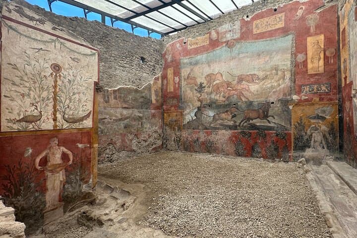 From Sorrento Pompeii Guided Tour Small Group