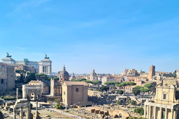 Roman Forum view from above