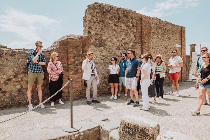 Pompeii and Mount Vesuvius Day Trip from Rome Tickets Included