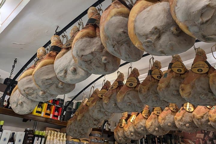 Selection of Whole Parma Ham produced in Modena