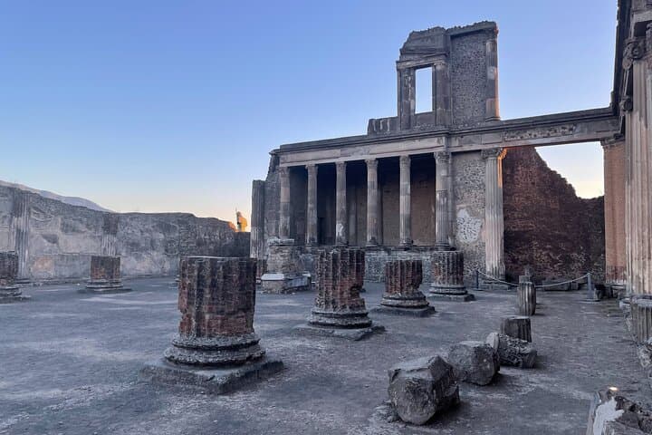 Pompeii Small Group Guided Tour from Salerno Port