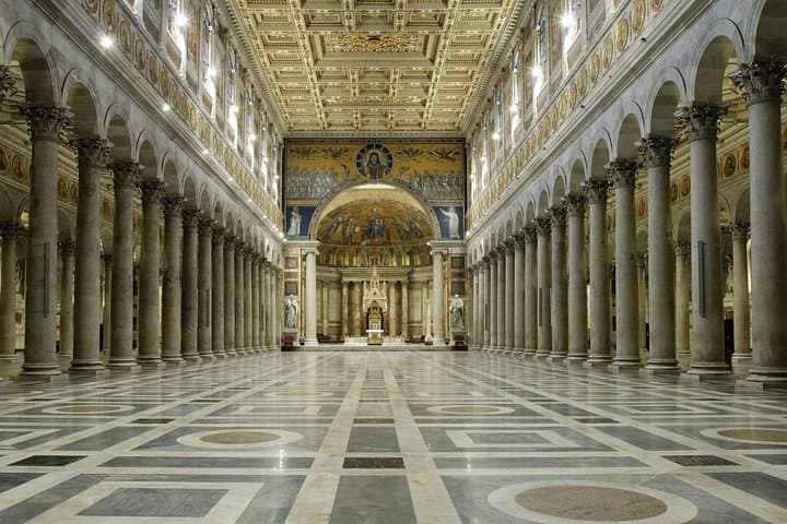 Basilica of St. Paul Outside the Walls - interior