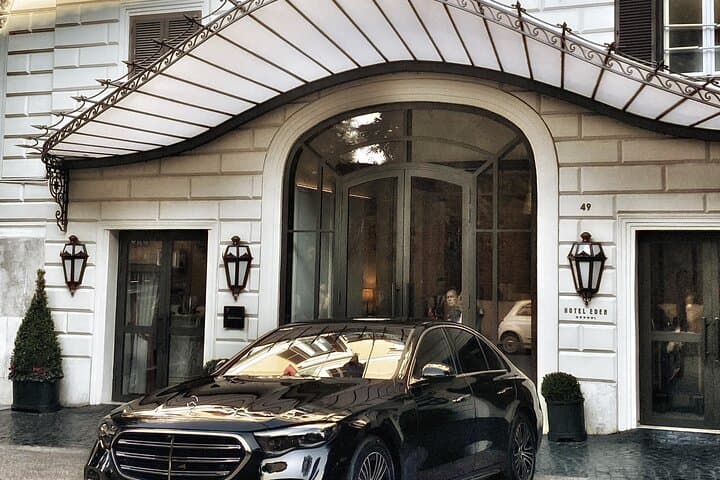 Luxury Private Transfer Rome Center to Fiumicino Airport