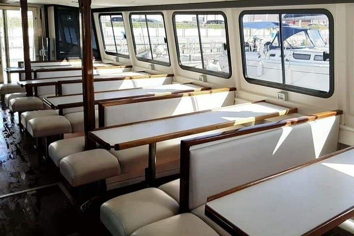 Seat positions Boat