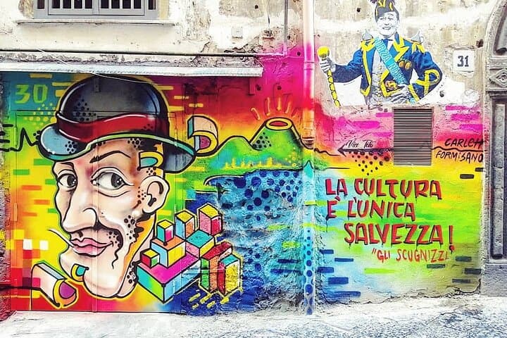 The Spanish Quarters, Street Art and Local Market Tour in Naples