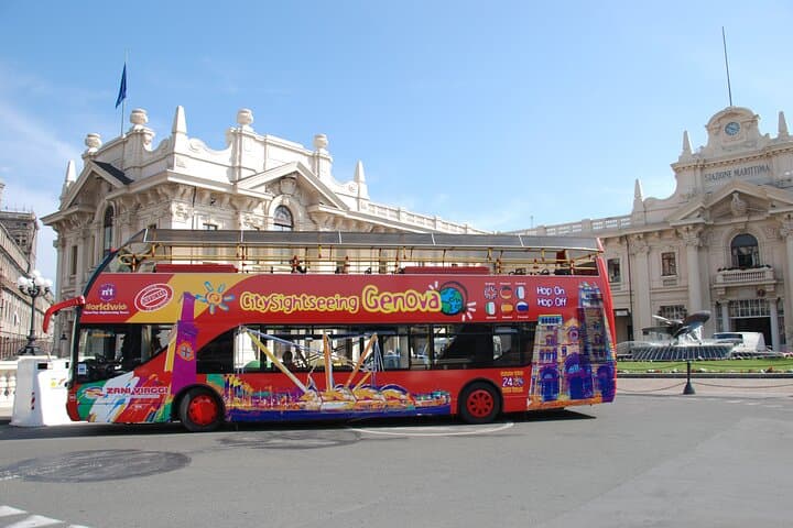 Genoa Open Bus Tour with Live Guide