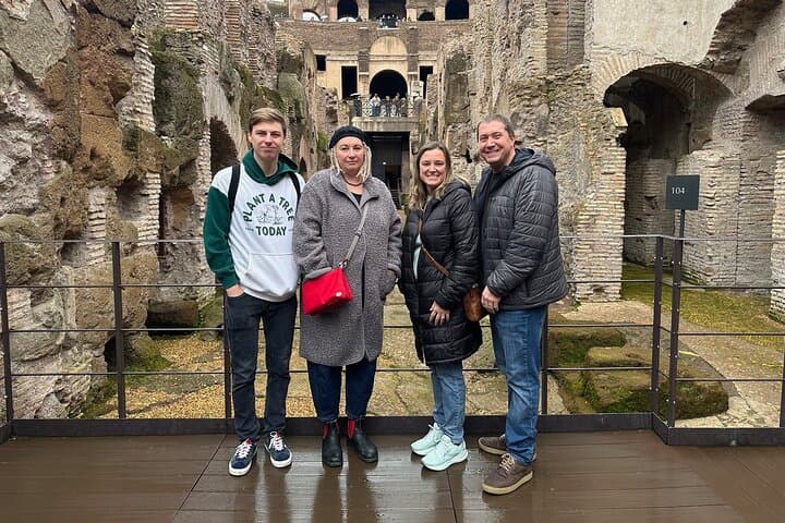 Colosseum Underground and Arena Floor, Small Group Guided Tour
