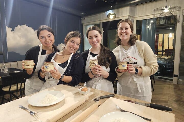 Rome: Hands-on Fettuccine, Ravioli & Tiramisu Cooking Class