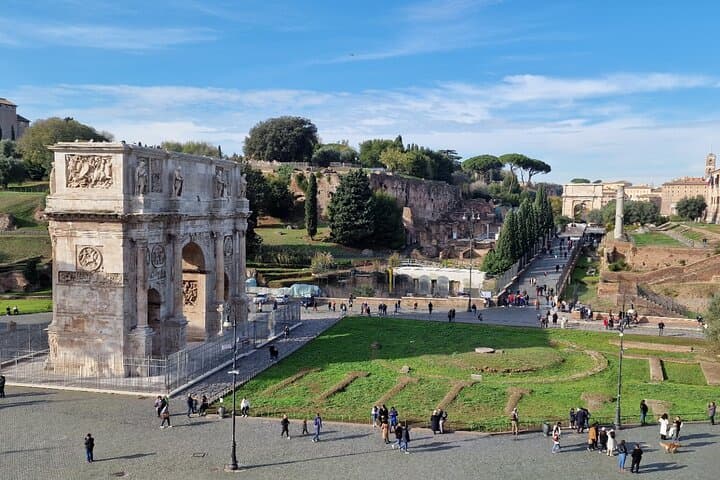 L'arco di Costantino a Roma