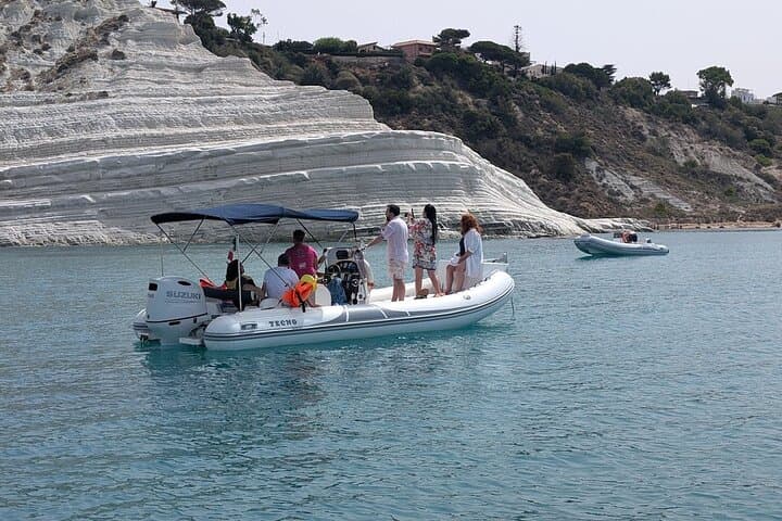 One and a half hour boat excursion to Scala Dei Turchi