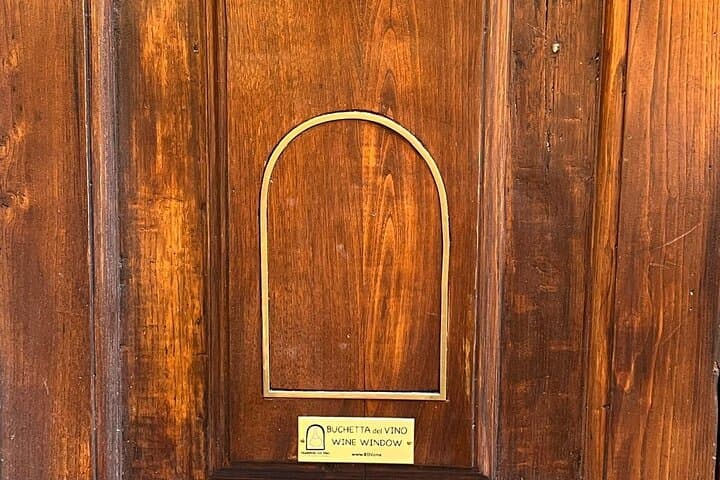 Florence Wine Window Private Tour