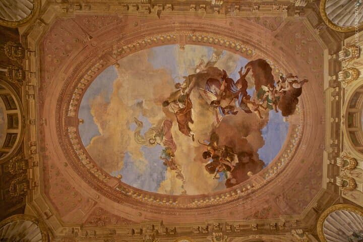 Tenuta Santa Maria di Gaetano Bertani - The 1700s frescos