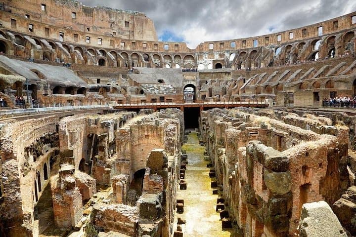 Colosseum Underground VIP All Access Tour with Ancient Rome