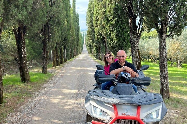 Wine Tasting ATV tour in Tuscan countryside