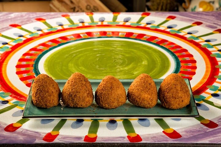 Crispy arancini