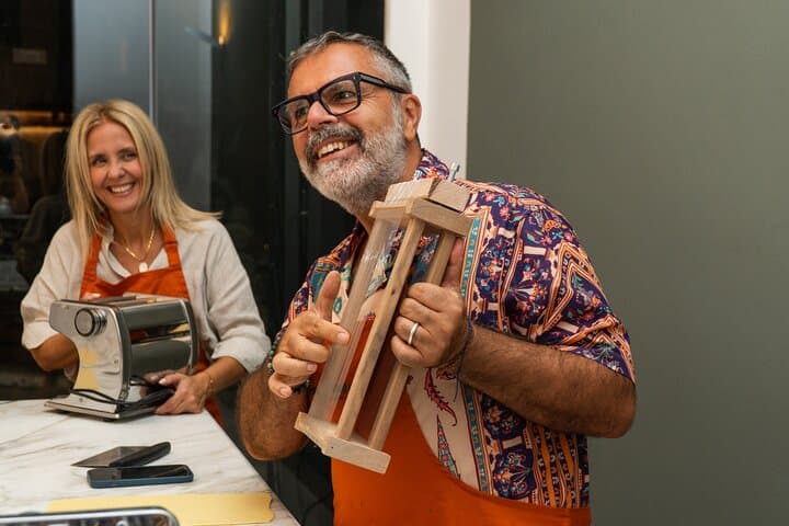 Exclusive Pasta & Tiramisu Class with Wine near by Colosseum