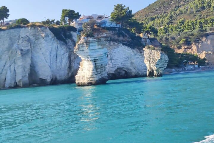 Guided Boat Tour Costa Del Gargano Caves Bays Tradition