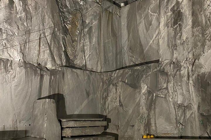 The Carrara Marble Quarries and the Colonnata Lard