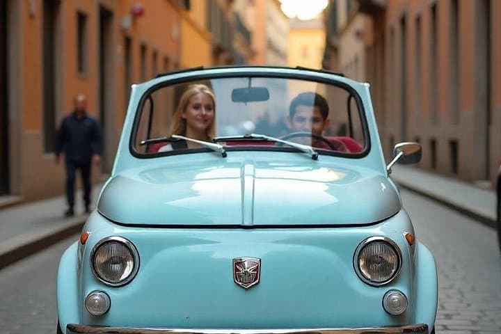 Rome Private Tour with Vintage Car