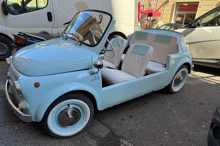 Rome Private Tour with Vintage Car
