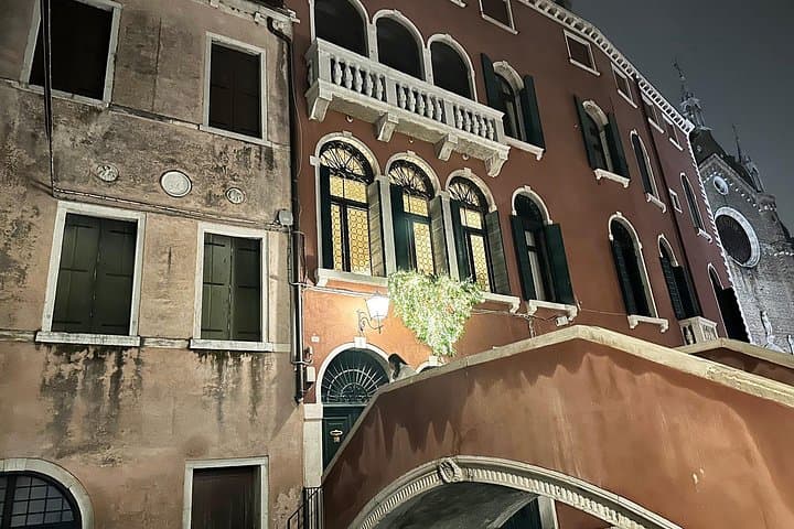 Guided Walking Tour in Venice by Night Crowd