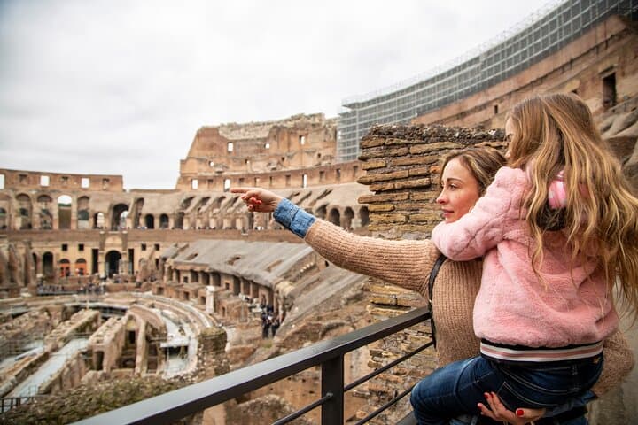 Colosseum Arena floor & Ancient Rome Tour for kids and Families
