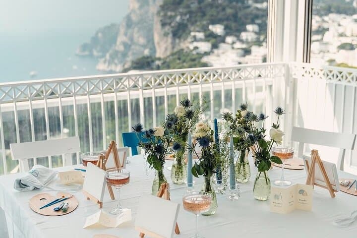 Small Group Capri Wine Tasting Experience with Sea View