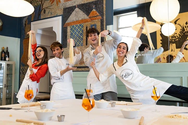 Cheers! spritz and fresh pasta: done!